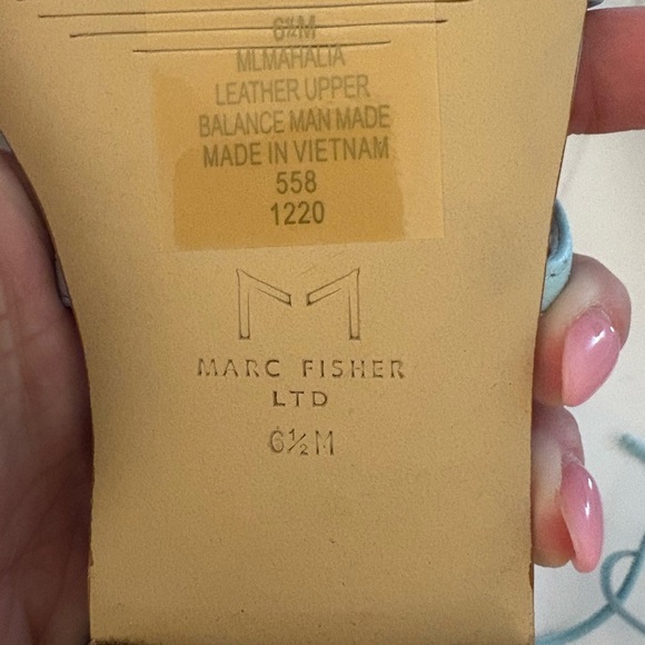 Marc Fisher Women's Mahalia Ghillie Lace Ankle Tie Sandals NWT - Picture 5 of 8